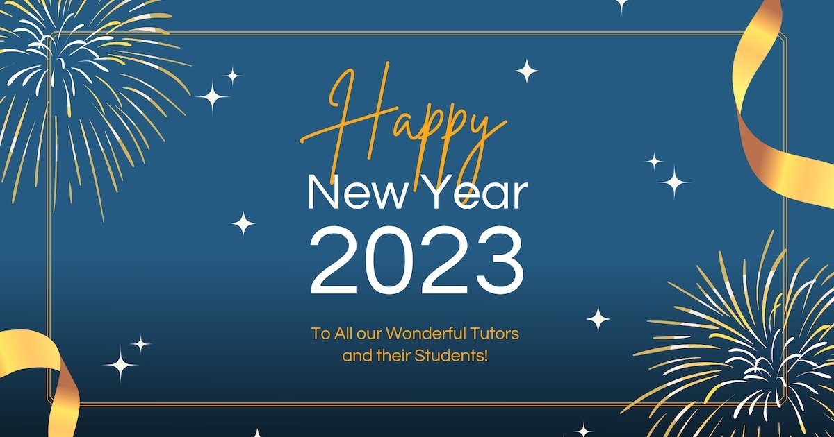 Personal Tutors Happy New Year