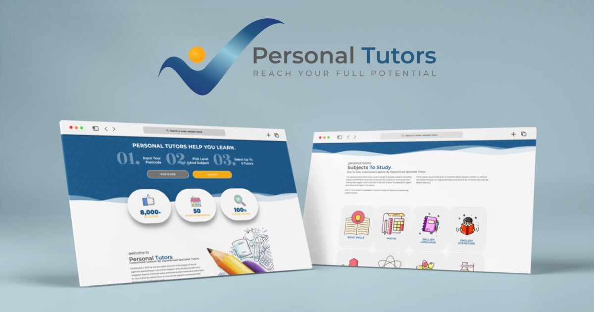 Personal Tutors New Website
